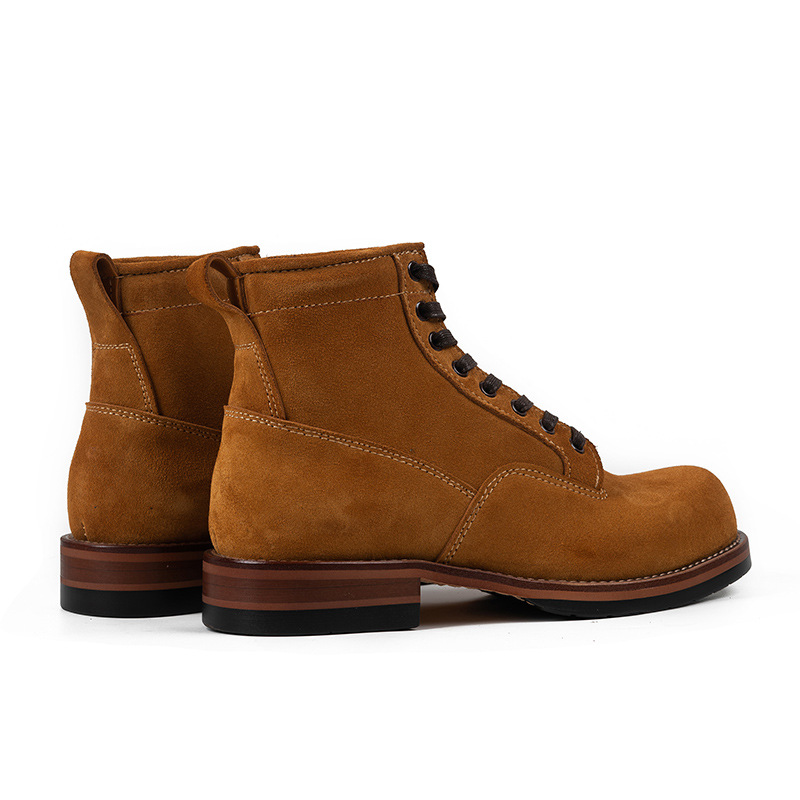Youtube Leatherwork - Casual High-Top Desert Boot Retro American