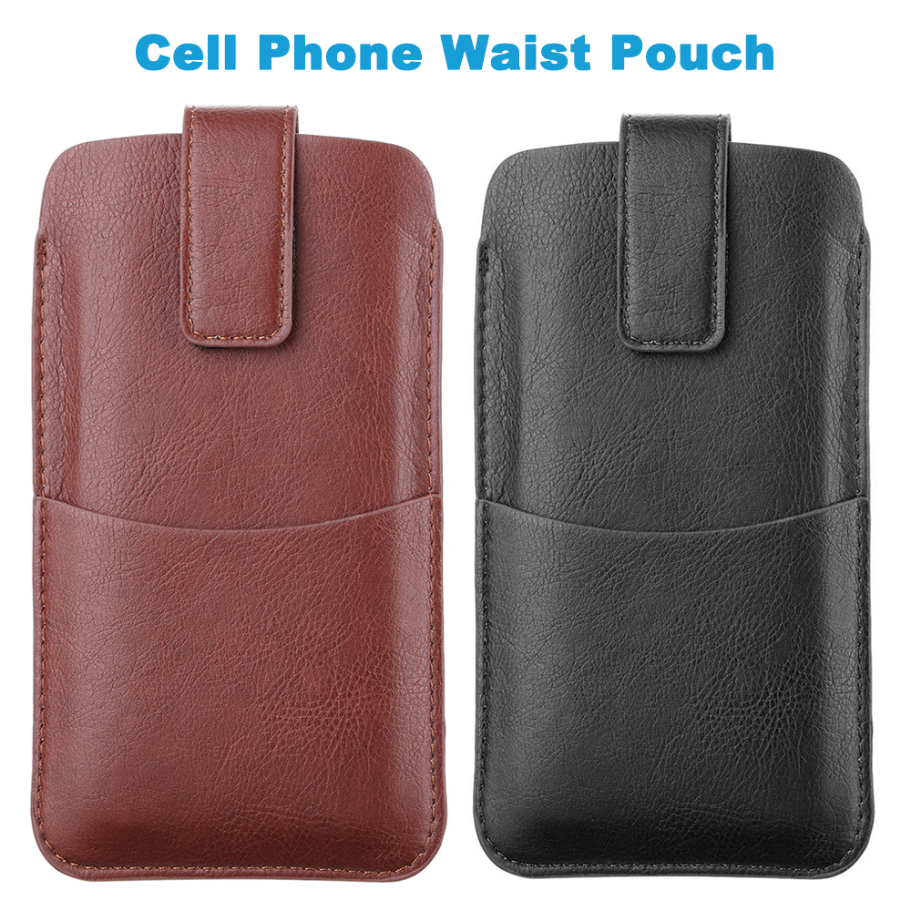 Leatherwork Belt - Leather Phone Holster Belt Case Universal