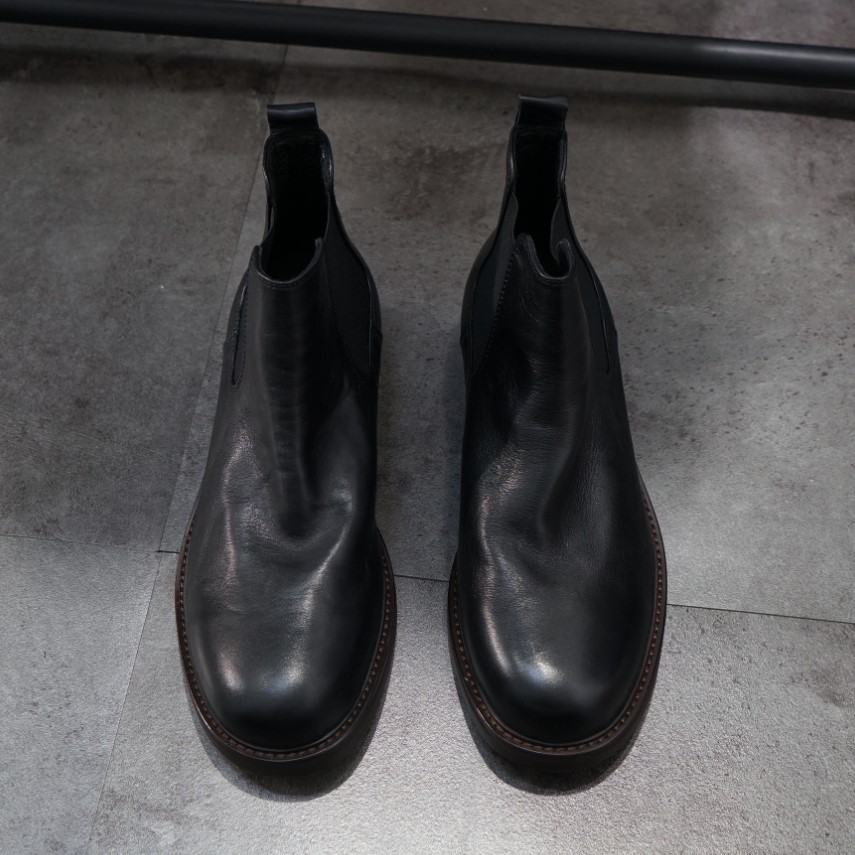 Youtube Leatherwork - Retro Bla Chelsea Boots Men's Leather