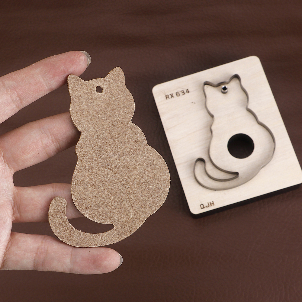 Leatherwork Embossing - 1pc leather handmade stamping cutting die
