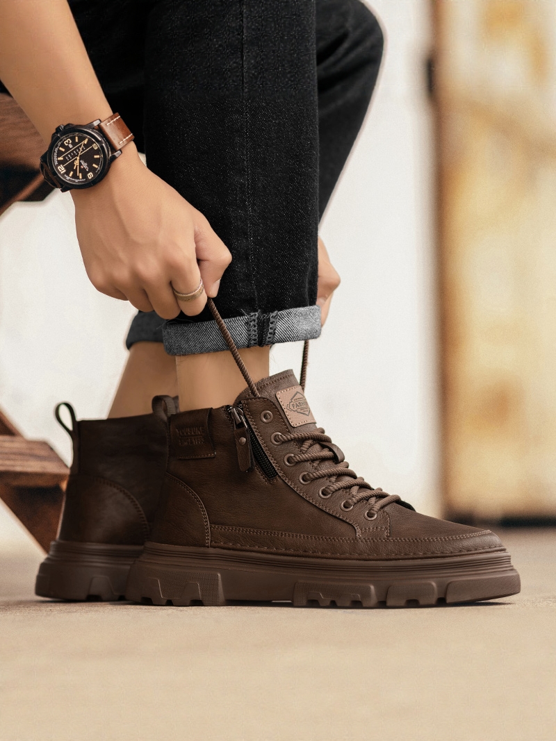 Casual  Boots Men's Lightweigh - Youtube Leatherwork review and price