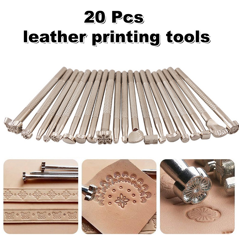 20Pcs Leather Stamping Tools L - Leatherwork Embossing review and price