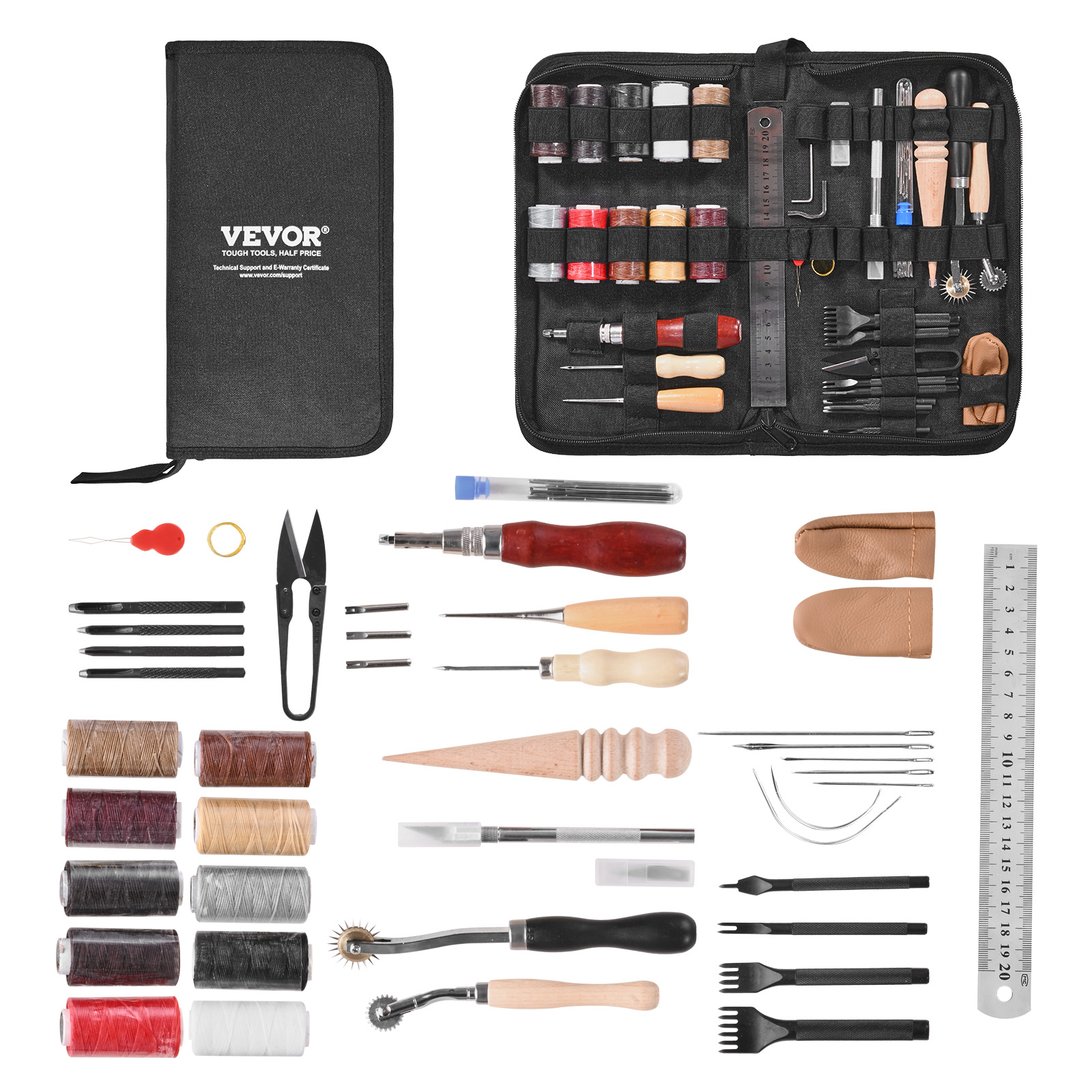 SucceBuy 38/59/61/72/92PCs Lea - Leatherwork Embossing review and price