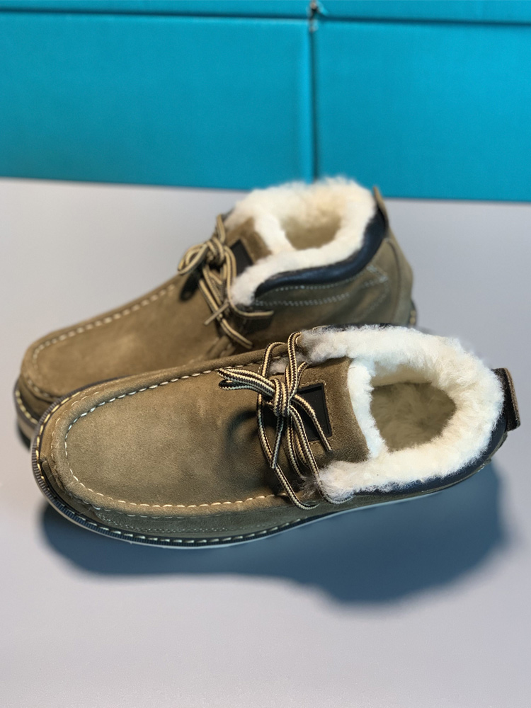 Men's  Boots Fur Lined Thick B - Youtube Leatherwork review and price