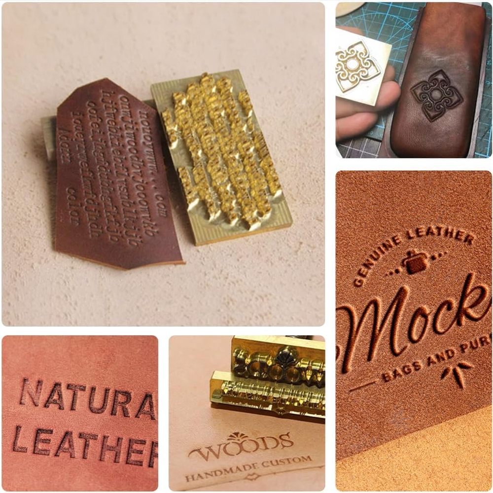 Custom LOGO Leather Stamp Punc - Leatherwork Embossing review and price