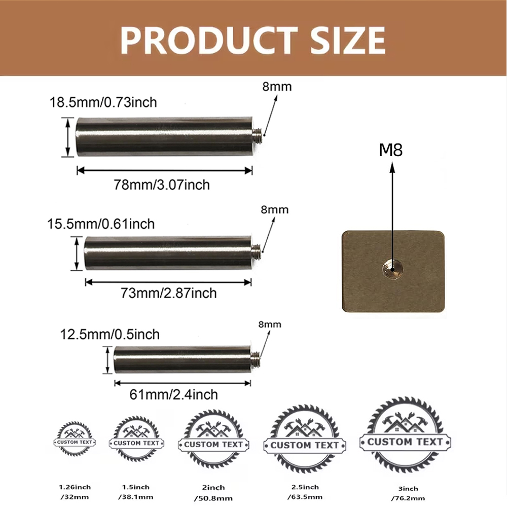 Custom LOGO Leather Stamp Punc - Leatherwork Embossing review and price
