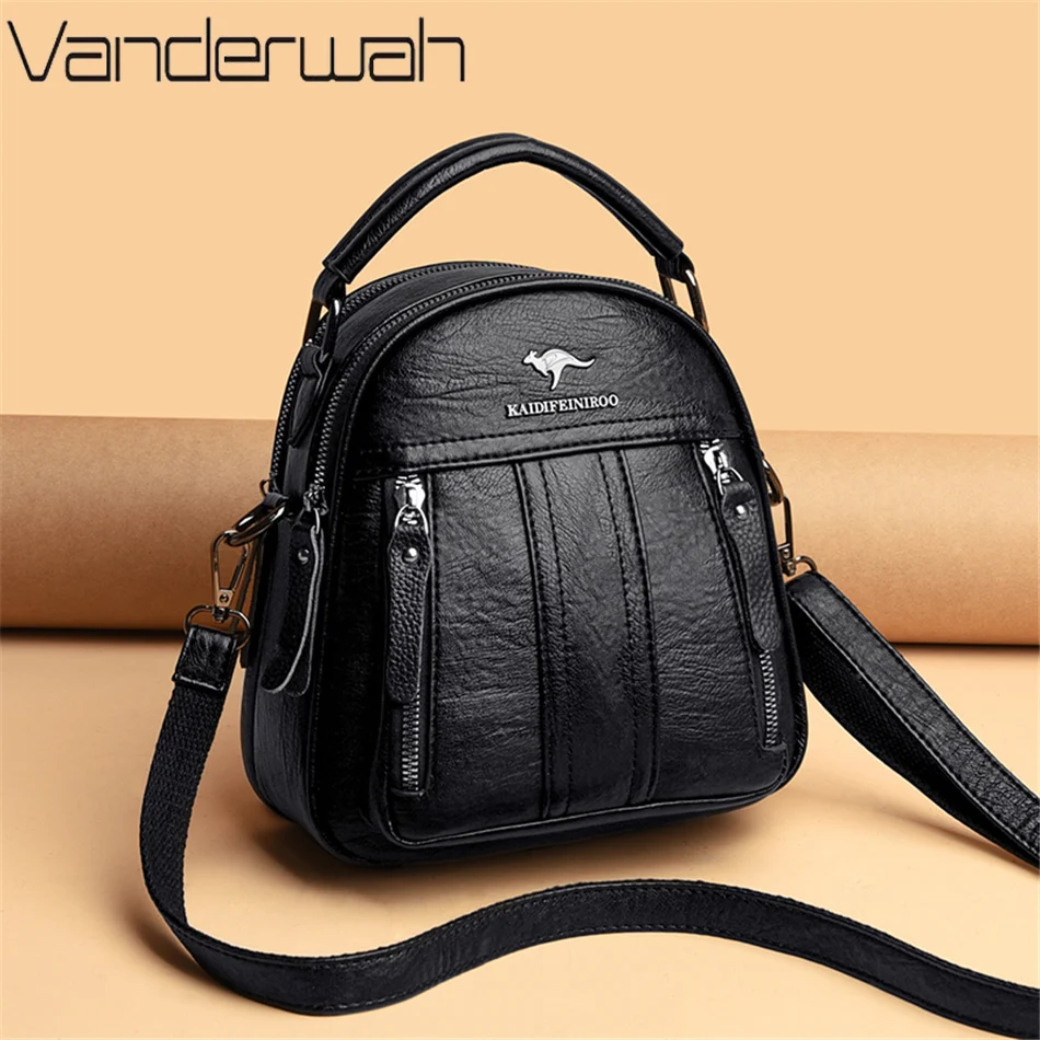 4 In 1 Leather Backpacks Multi - Leatherwork Letters review and price
