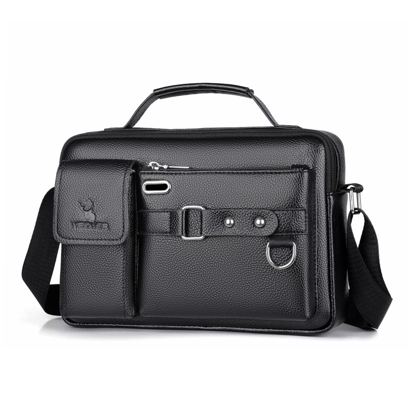Brand Men Shoulder Bag Pu Leat - Leatherwork Letters review and price