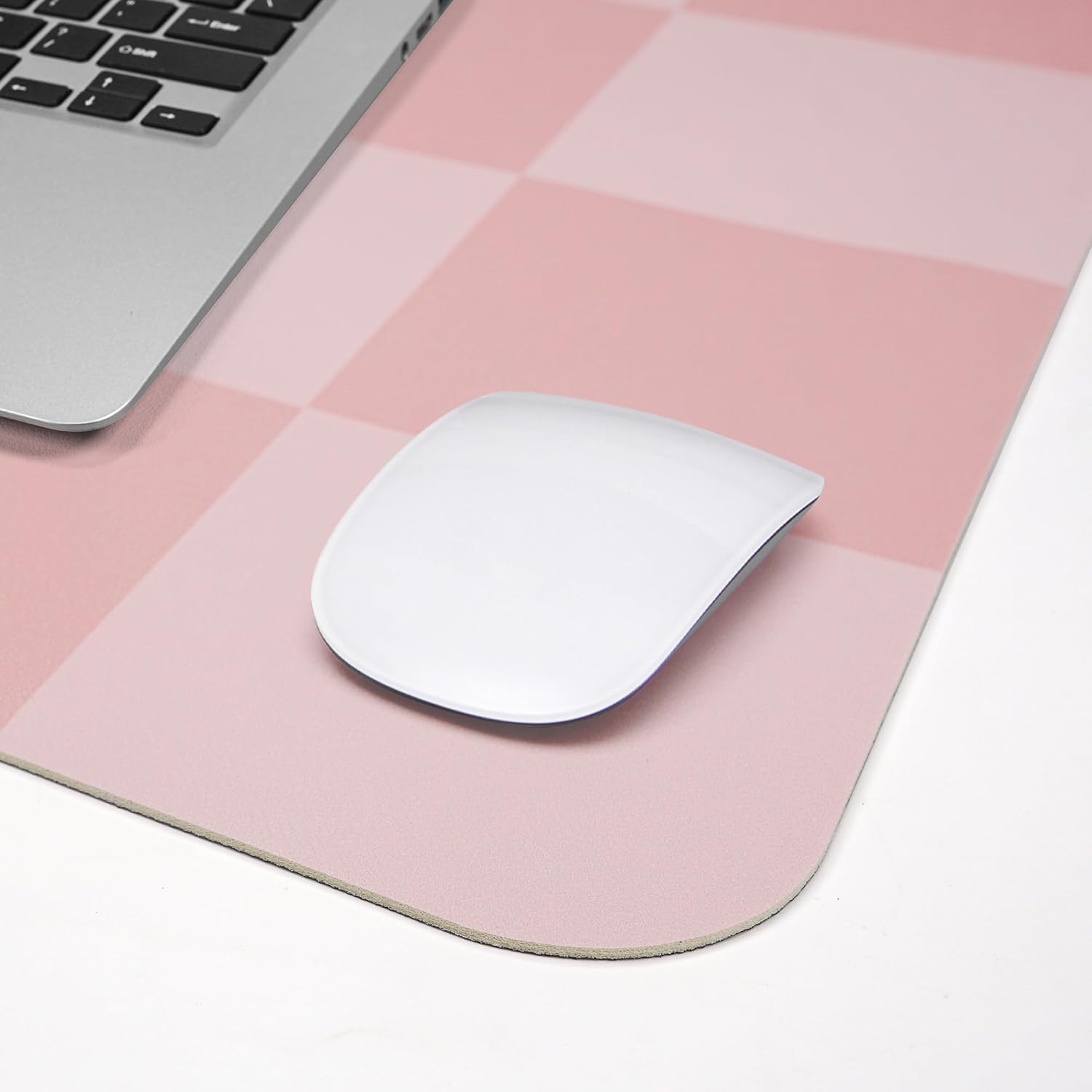 Non-Slip Pink Desk Mat, Waterp - Leatherwork At Home review and price