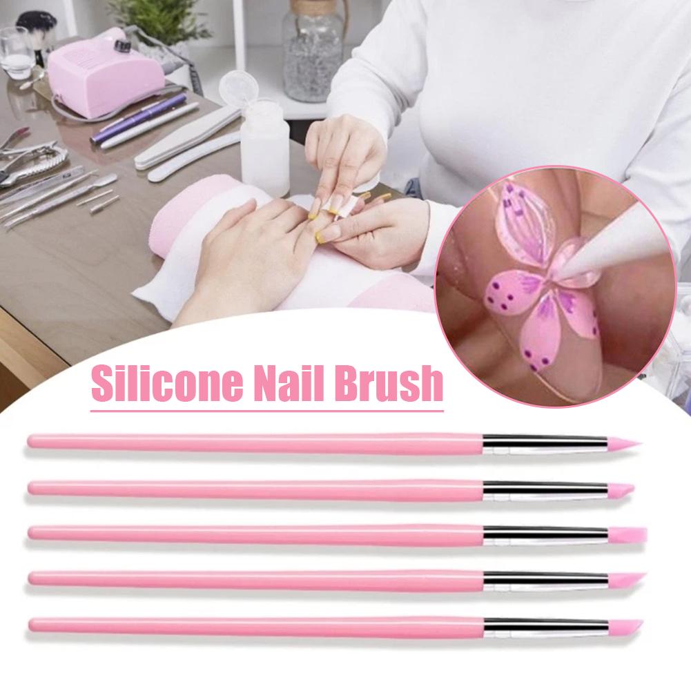 5Pcs/Set Silicone Nail Brush C - Leatherwork Embossing review and price