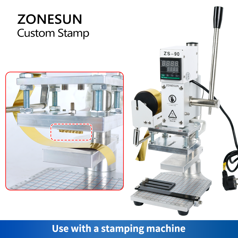 ZONESUN Custom Logo Leather St - Leatherwork Embossing review and price