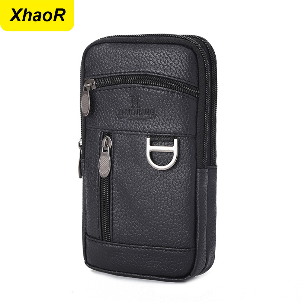 Men Waist Bag Mobile Phone Bag - Leatherwork Belt review and price