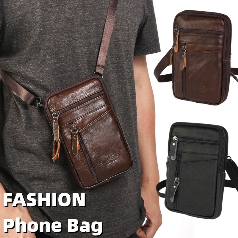 Men Luxury Genuine Leather Pho - Leatherwork Belt review and price