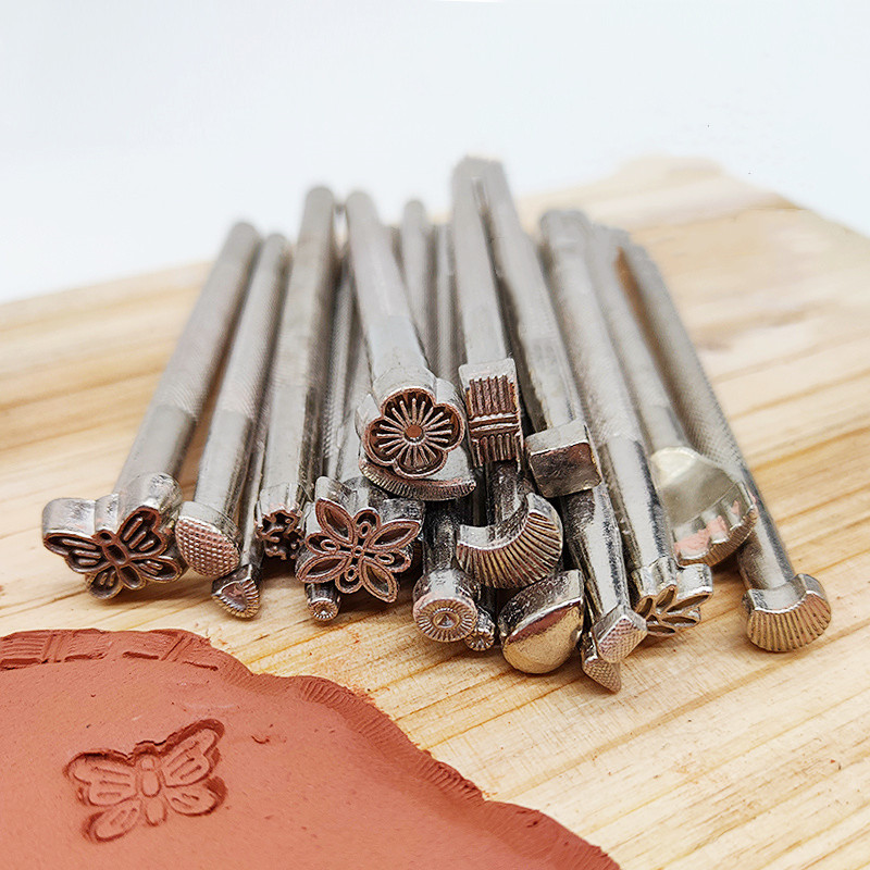 20PCS Pottery Stamps for Embos - Leatherwork Embossing review and price