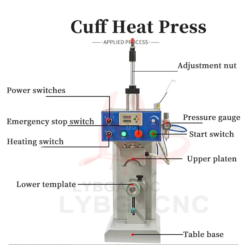 Pneumatic Automatic Heat Press - Leather Work Hat review and price
