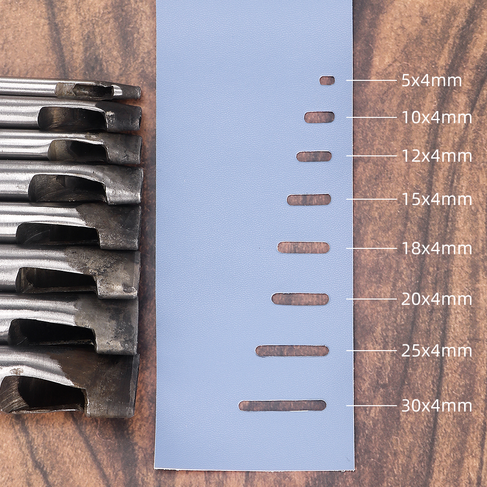 1pcs oval hole hand punching t - Leatherwork Embossing review and price