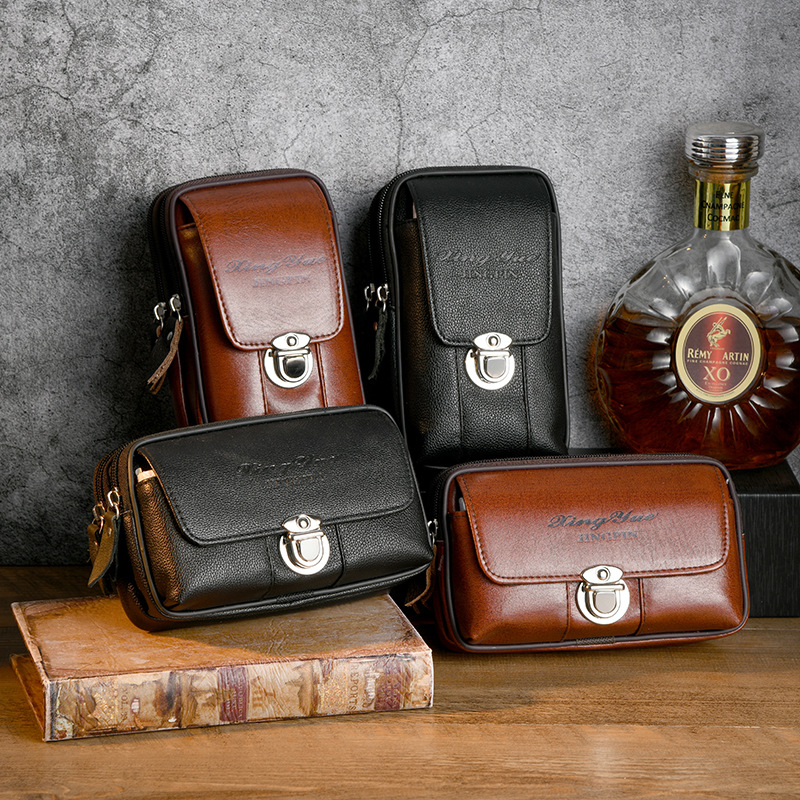 PU Leather Waist Pack for Men  - Leatherwork Belt review and price