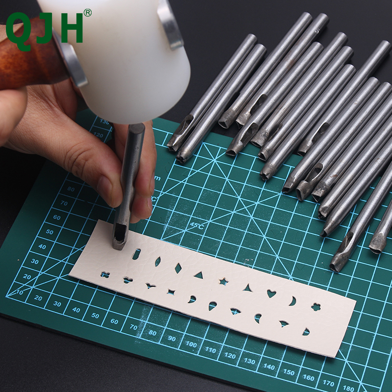 20pc Diy Leather Flower Punchi - Leatherwork Embossing review and price