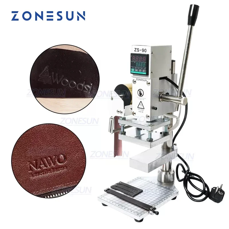 ZONESUN Two Work Plate Manual  - Leatherwork Embossing review and price