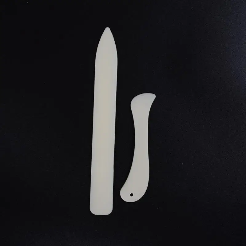 2PCS Leather Working Tool Bone - Leather Work Folder review and price