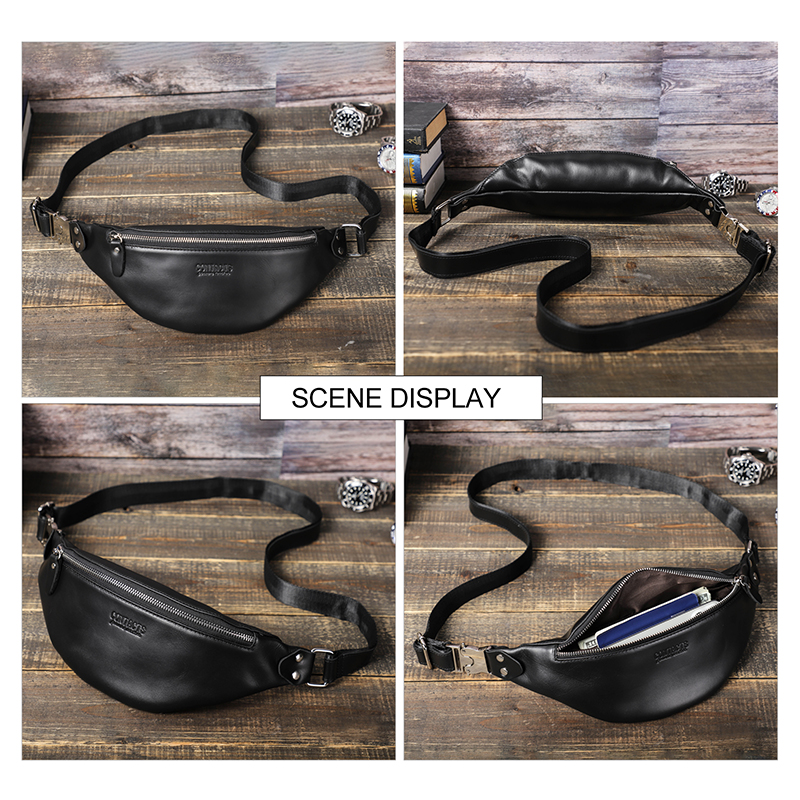 CONTACT'S Men Waist Packs Genu - Leatherwork Belt review and price