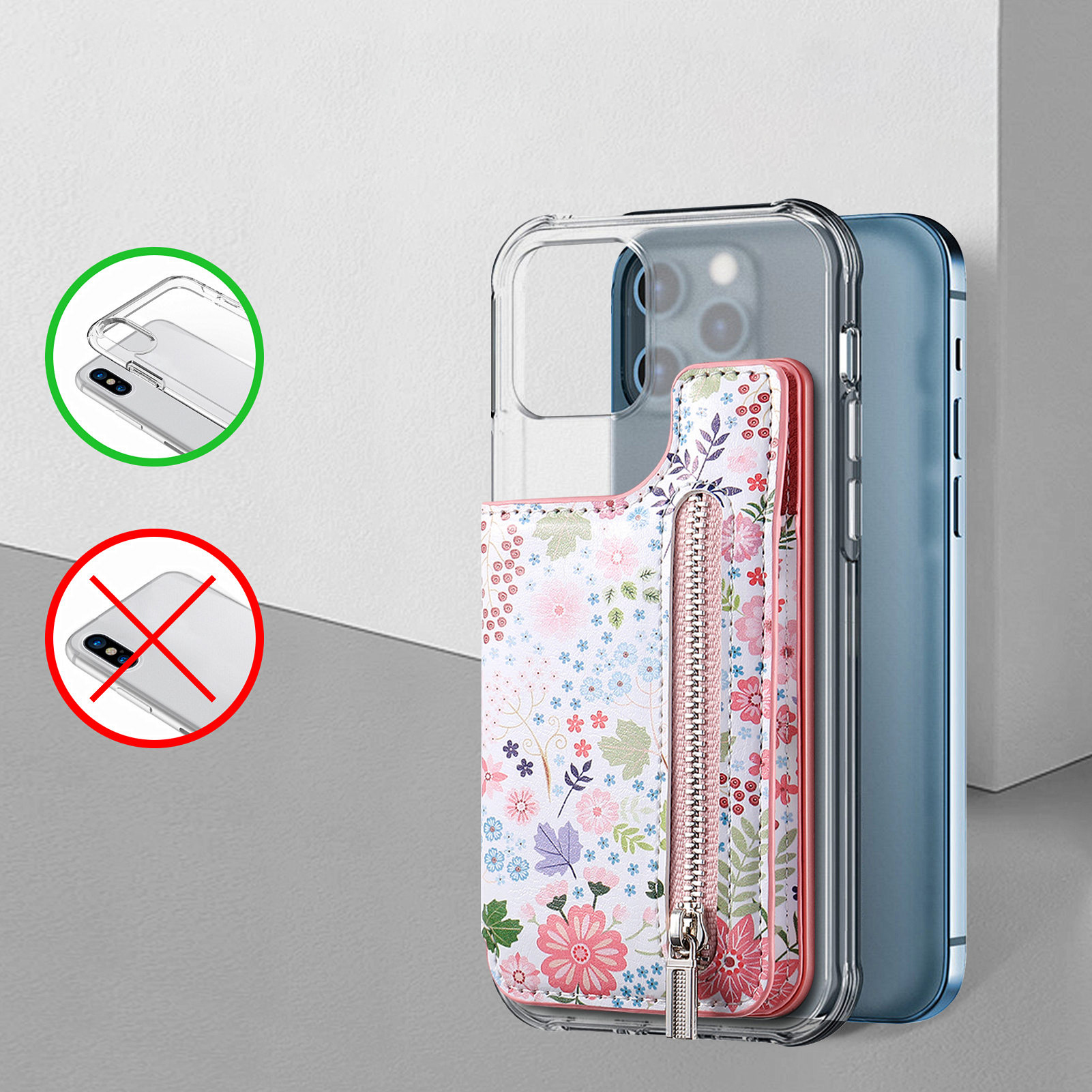 1Pc Flower Painted Phone Case  - Leatherwork Table review and price