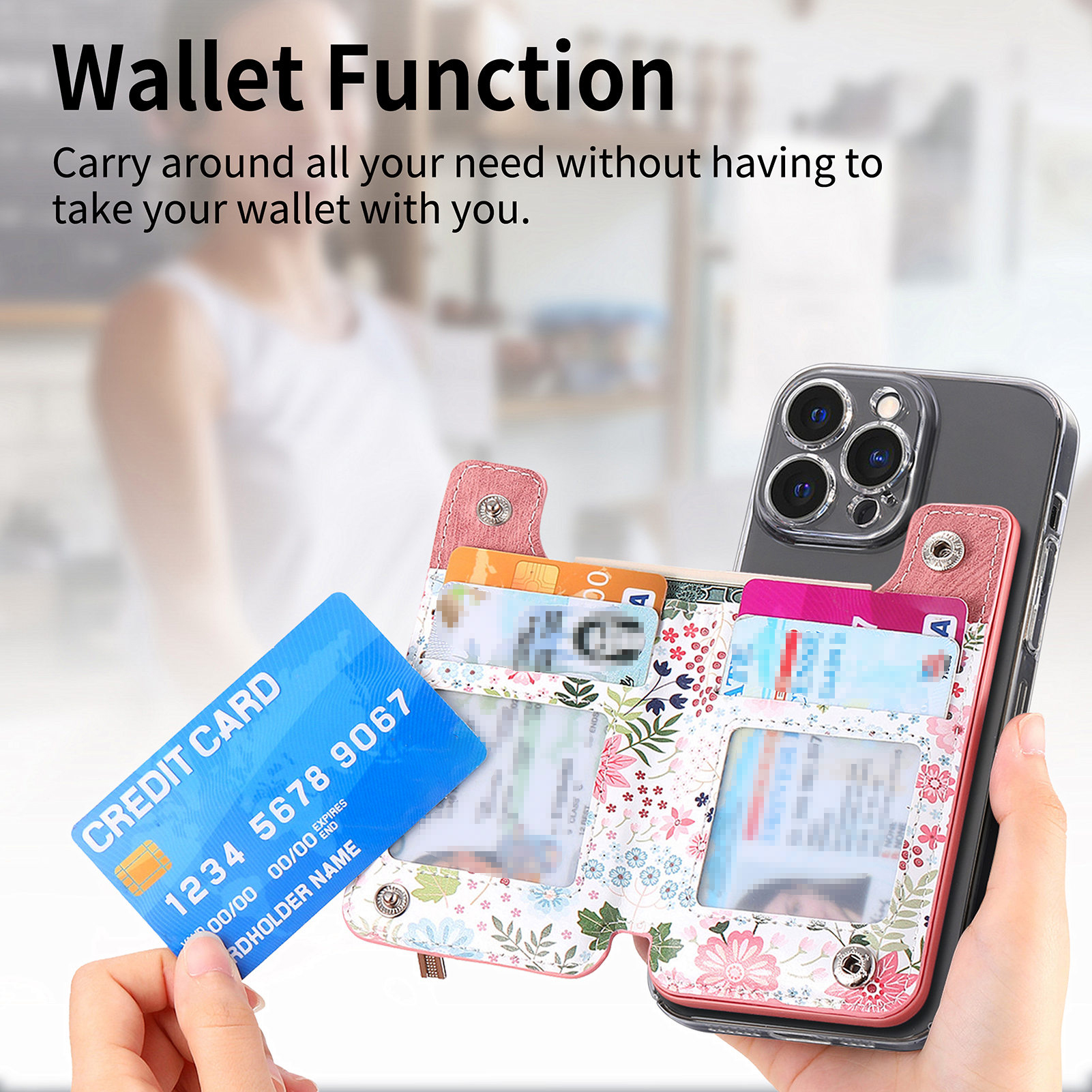 1Pc Flower Painted Phone Case  - Leatherwork Table review and price