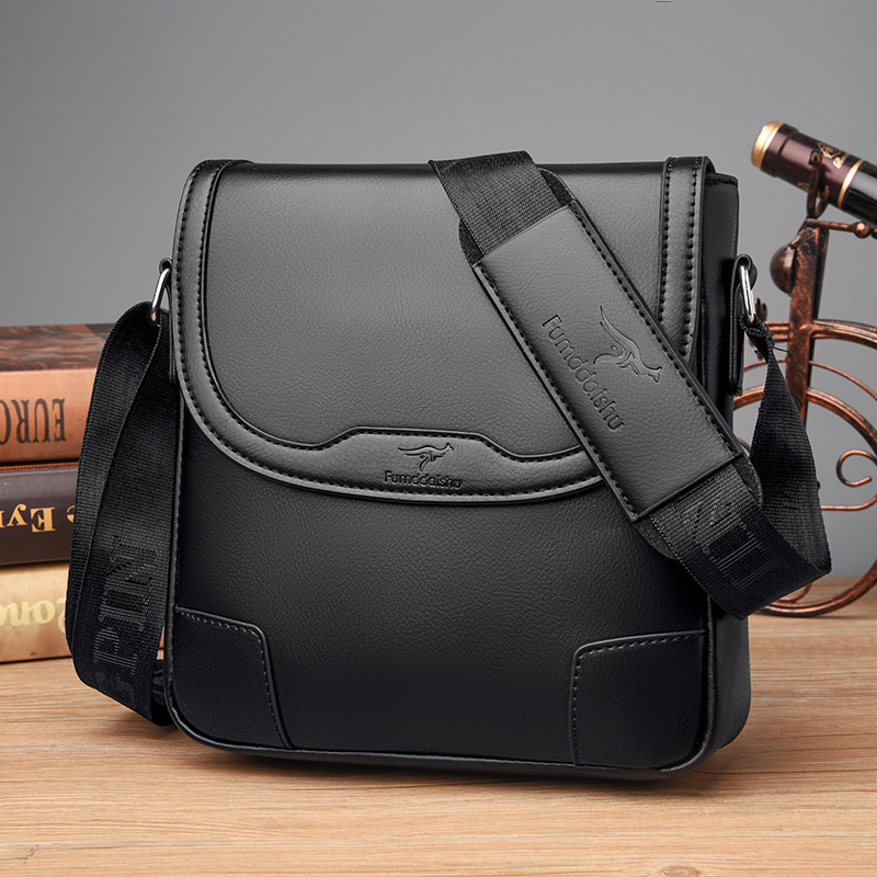 Luxury Brand Men Leather Shoul - Leatherwork Letters review and price