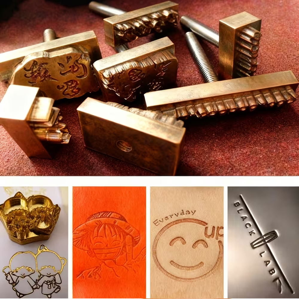 Custom Brass Stamp For Leather - Leatherwork Embossing review and price