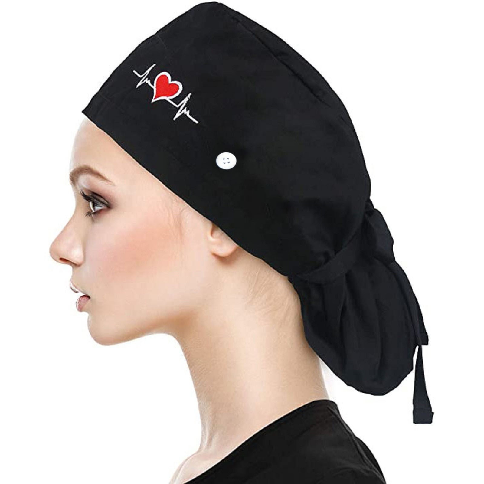 Adjustable Surgical Scrub Caps - Leather Work Hat review and price