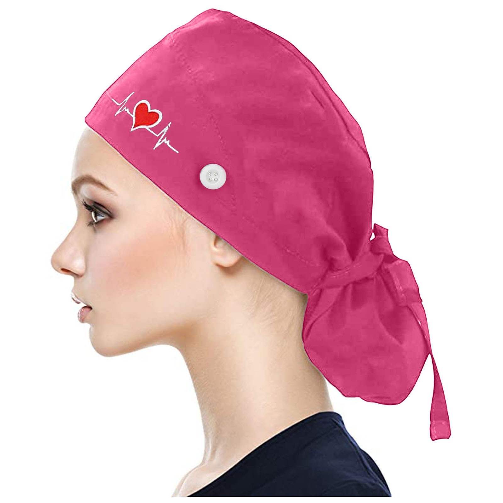 Adjustable Surgical Scrub Caps - Leather Work Hat review and price