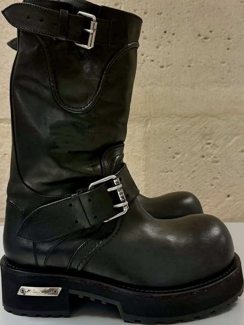ex Parisian Vm Platform  Boots - Youtube Leatherwork review and price
