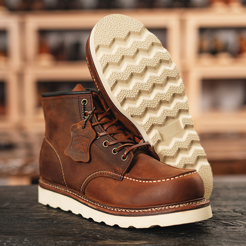 American Style 1907 Work Boots - Youtube Leatherwork review and price