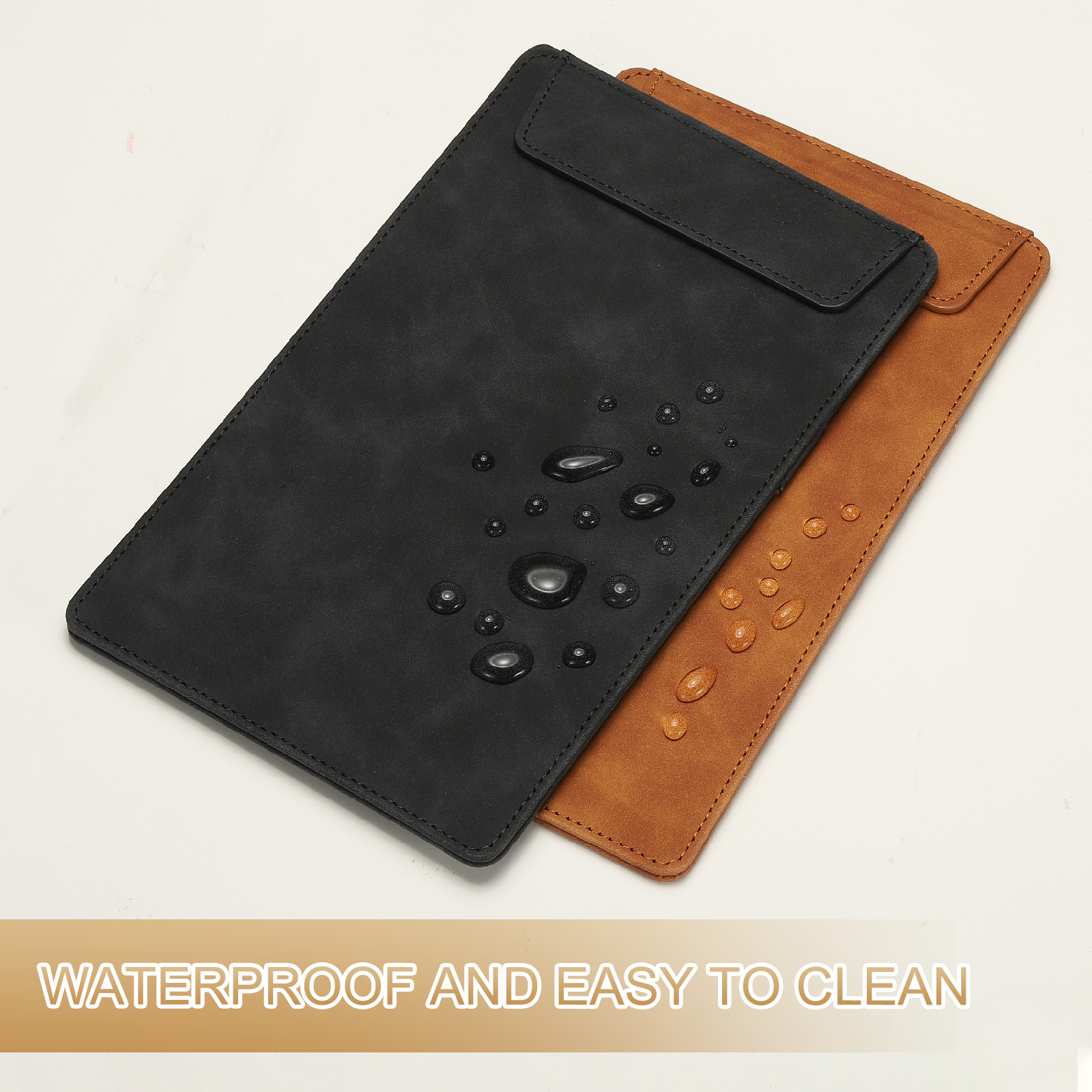 1Pcs A5 PU Leather Clipboard 6 - Leather Work Folder review and price