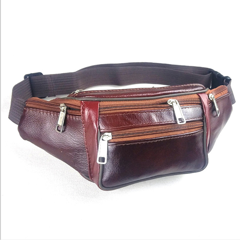 Genuine Leather Waist Bag Men  - Leatherwork Belt review and price