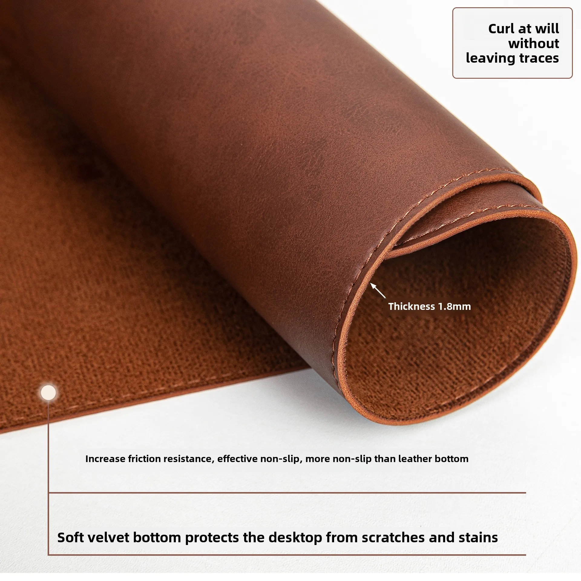 Desk Pad Waterproof PU Mouse P - Leatherwork Table review and price